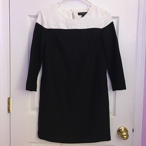 NWOT banana republic black dress 0 petite
